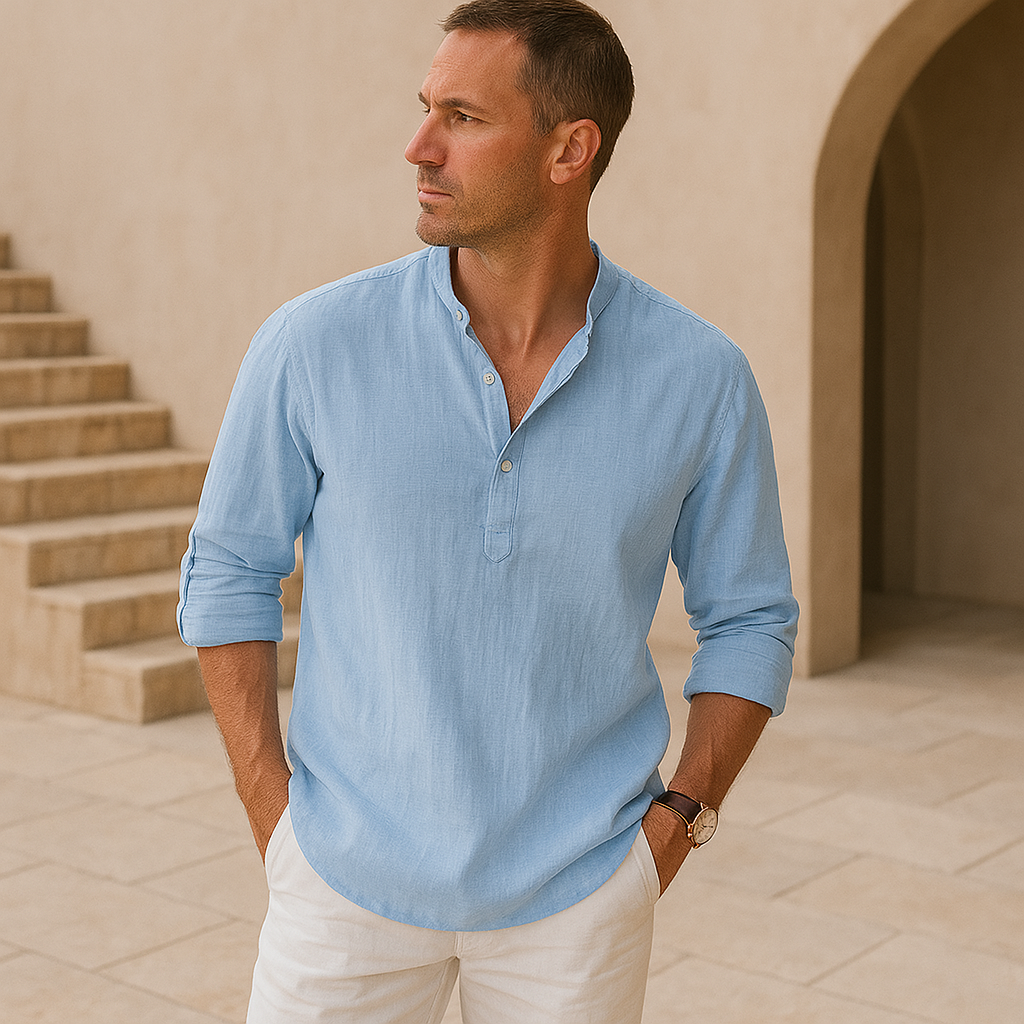 Camicia Henley
