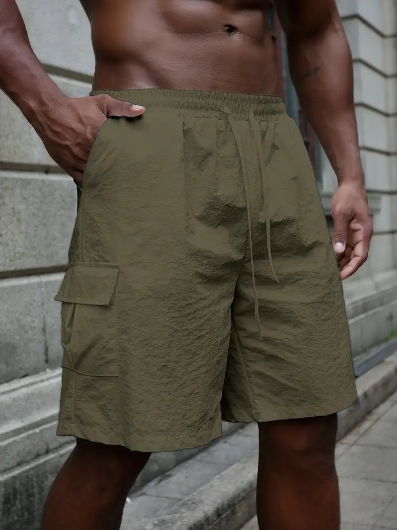 Pantaloni Corti Vita Elastica