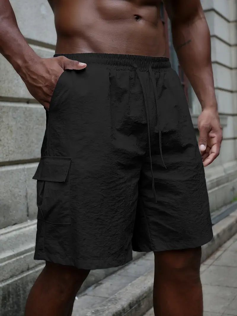 Pantaloni Corti Vita Elastica