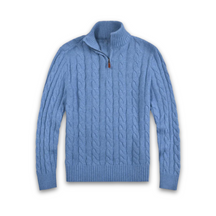 Pullover con Mezza Zip