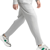 Pantaloni in Cotone a Coste