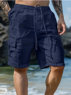 Pantaloni Corti Vita Elastica