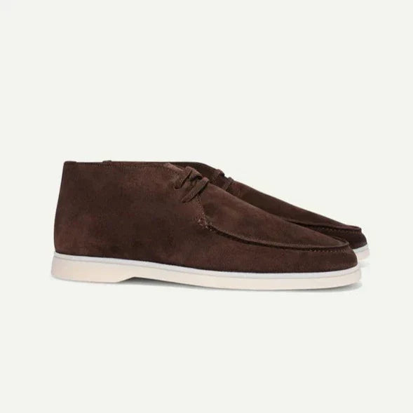 Scarpe in Suede con Lacci