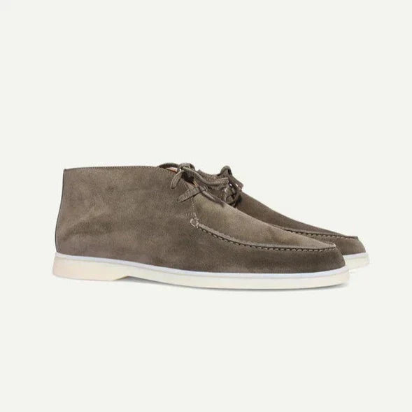Scarpe in Suede con Lacci