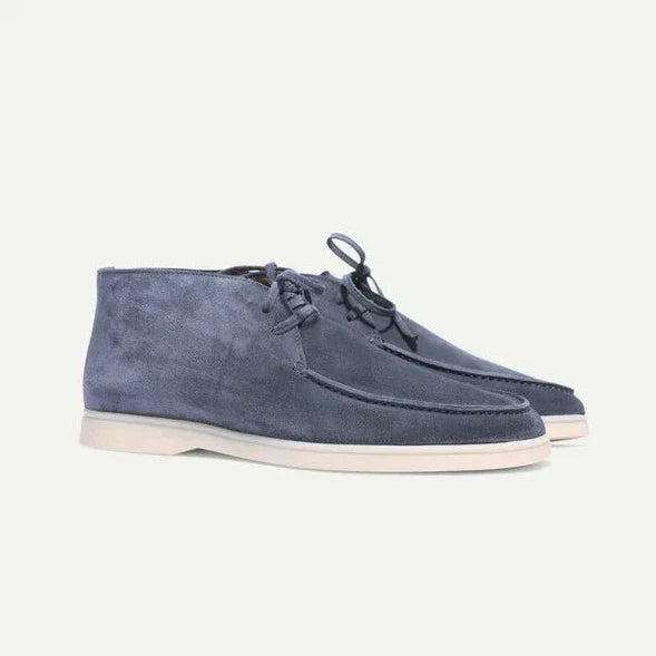 Scarpe in Suede con Lacci