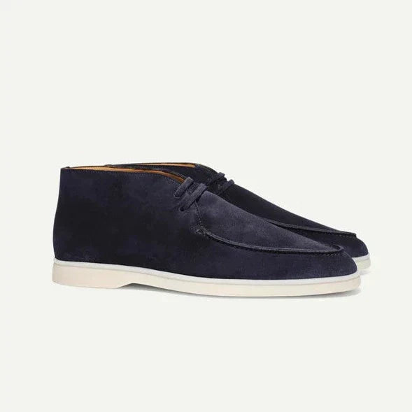 Scarpe in Suede con Lacci