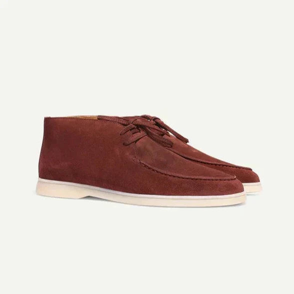 Scarpe in Suede con Lacci