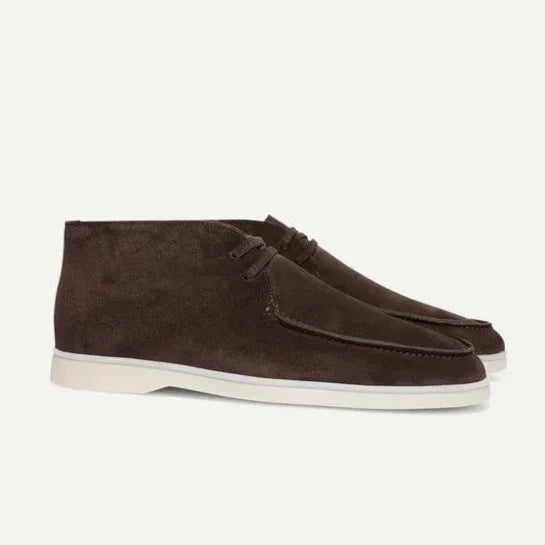 Scarpe in Suede con Lacci