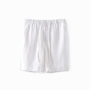 Pantaloni Corti in Lino
