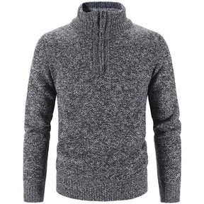 Maglione a Mezza Zip